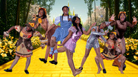 Yellow Brick Road Leading to Emerald City Castle