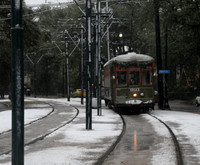 Snow in New Orleans